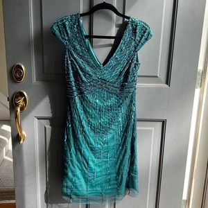 Y2K, heavy, beaded embroidery, new condition